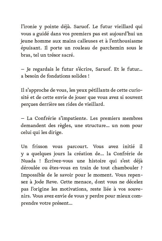 La Prophétie sombre - Décidez de votre destin - La Saga de Dagda - Fabien Olicard - livre jeu