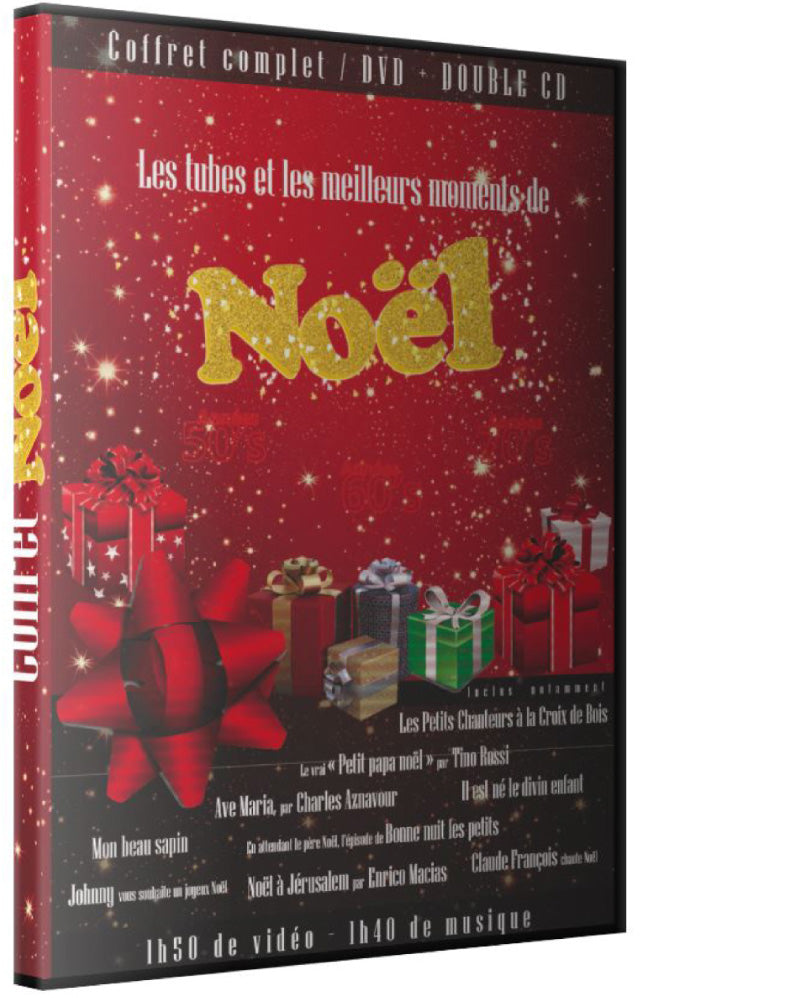 Noël - Les tubes et les meilleurs moments, Coffret DVD + 2CD